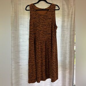 Scoop Neck Cotton Dress
